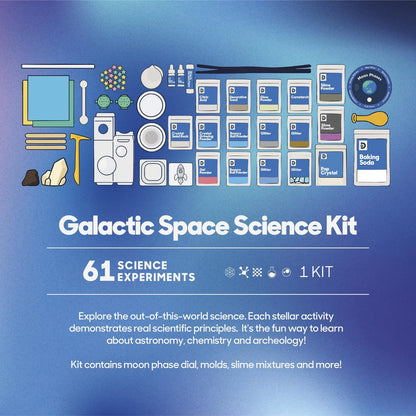 Discovery™ Galactic Space Science Kit – 61 12.5" x 3" x 9", Multicolor