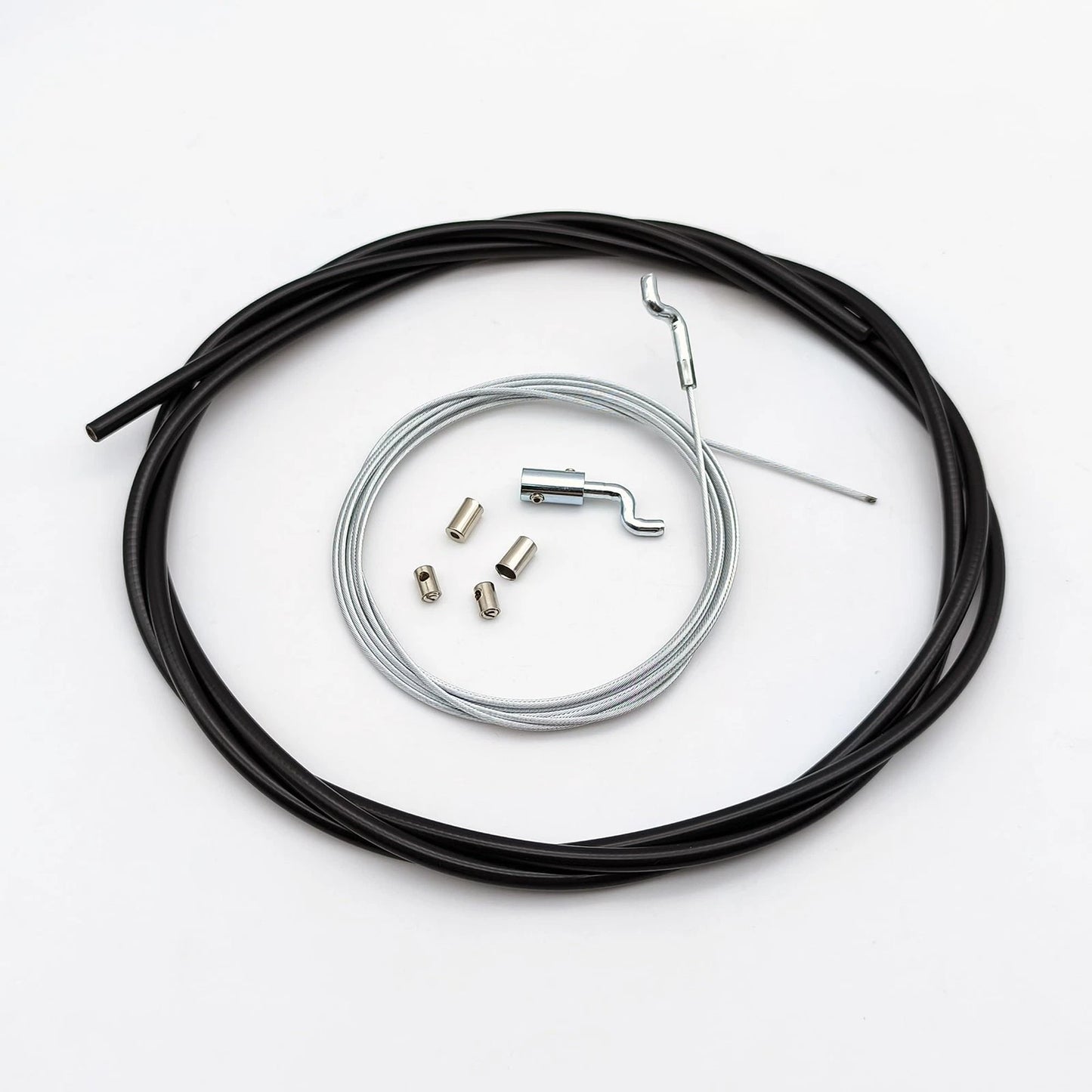 YGQ Universal Throttle Cable Repair KIT for Lawn Mower Control Silvery