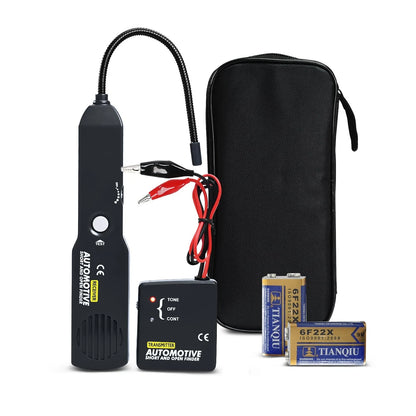 EM415 Automotive Circuit Breaker Finder DC 6-42V Wire Tracer Short and Black