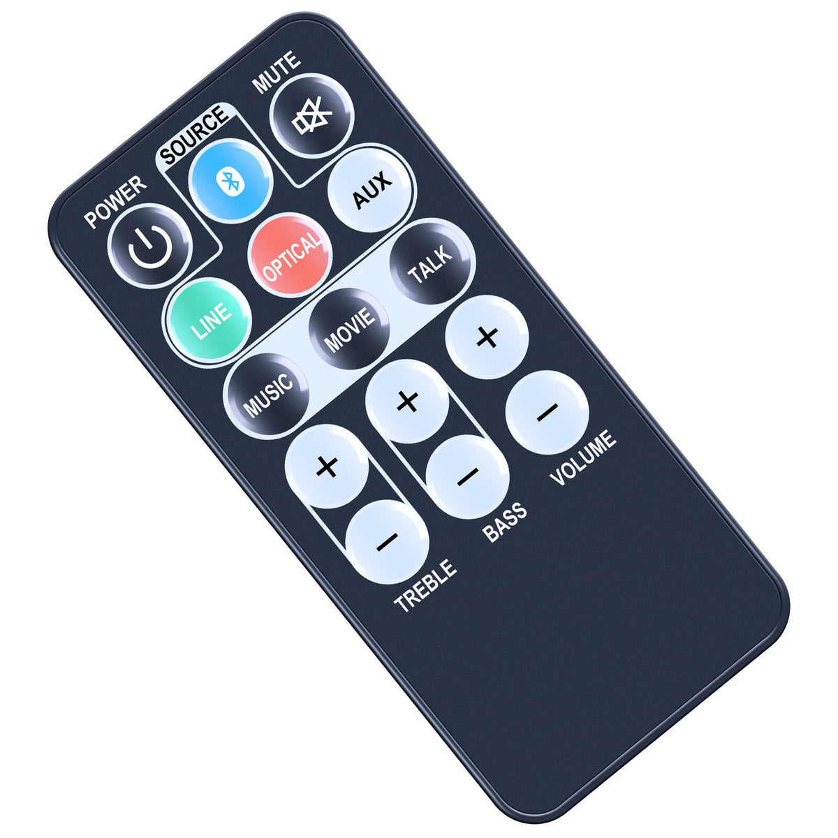 Remote Control For Ilive Bluetooth Soundbar Home Theater Speaker System ITB283B