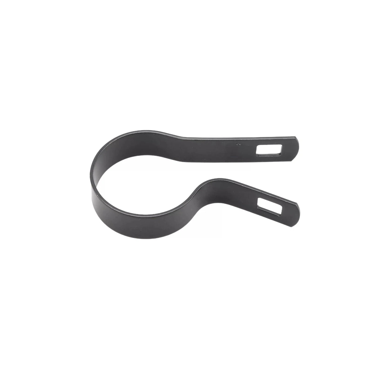 Black Coated Chain Link Tension Band, Durable Steel 1-5/8 Inch,
