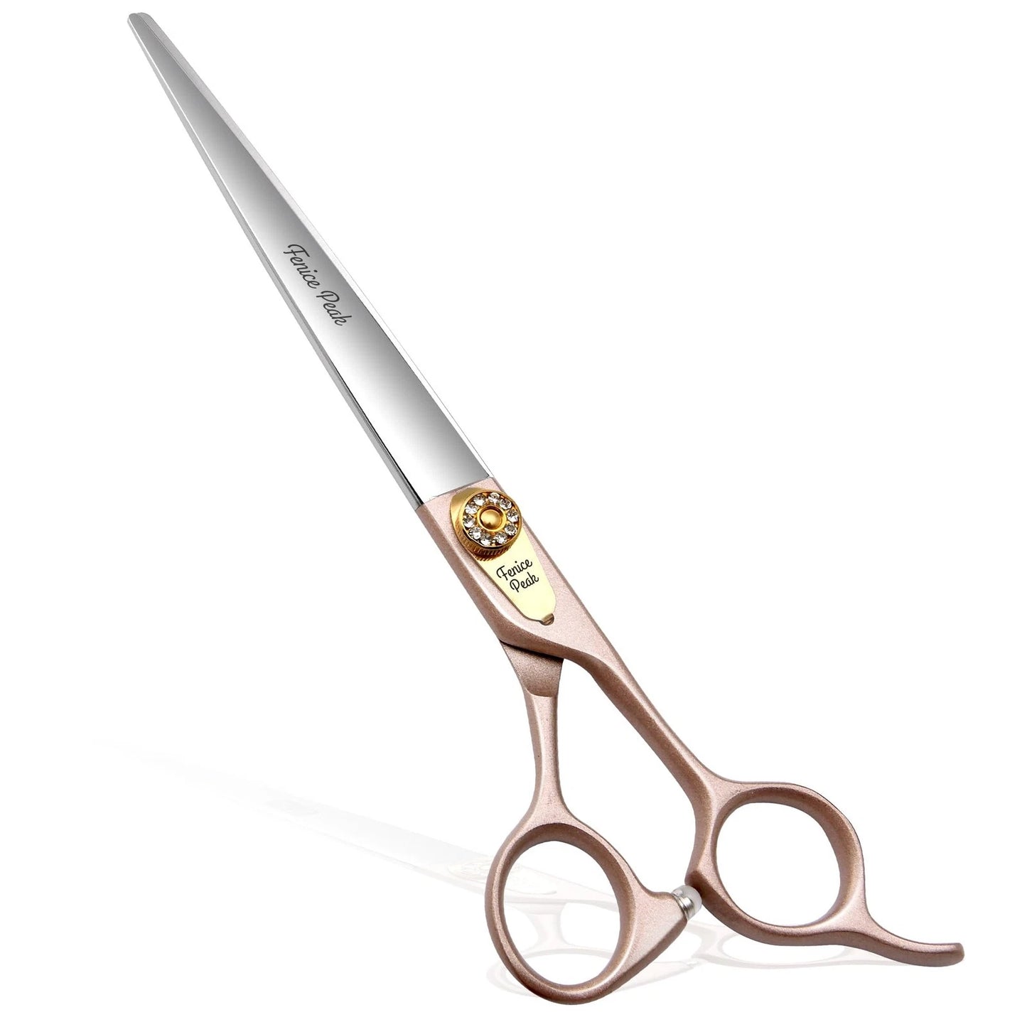 Fenice Peak 8'' Dog Straight Scissors for Grooming 440C 8",