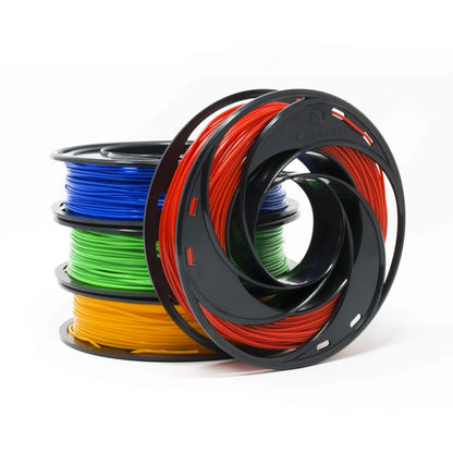 Gizmo Dorks PLA Filament for 3D Printers 1.75mm 200g, 4 Color Pack Multicolor