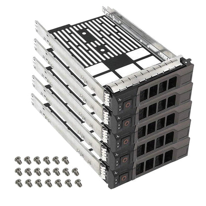 YEECHUN (5 Pack) 3.5" SAS SATA Hard Drive Tray Caddy Replacement 5 PACK