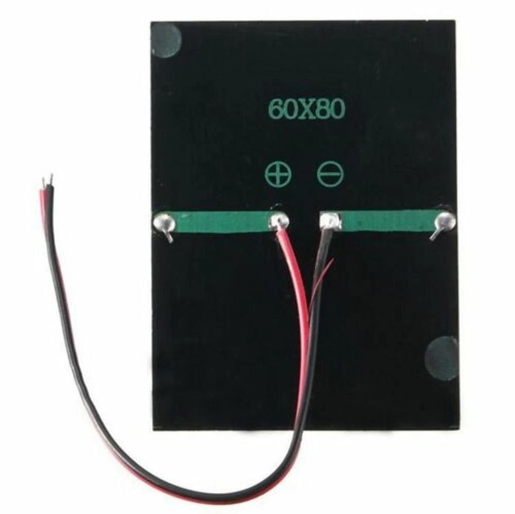 DIY Power Charger Panel PV Solar Power PCB Mini Panels With 15cm/5.9" Wire Cable
