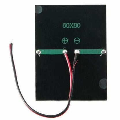 DIY Power Charger Panel PV Solar Power PCB Mini Panels With 15cm/5.9" Wire Cable