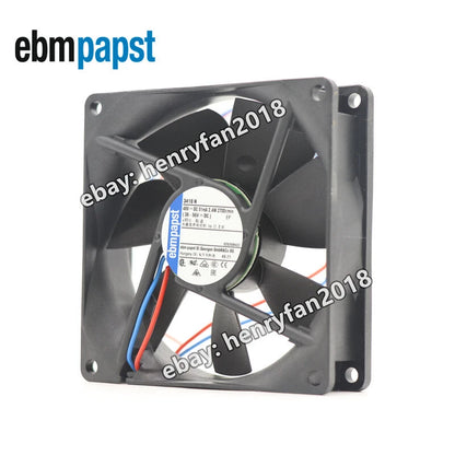 Ebmpapst 3418N Axial Fan DC 48V 51mA 2.4W 90*90*25MM 2-wire 82m3/h Cooling Fan