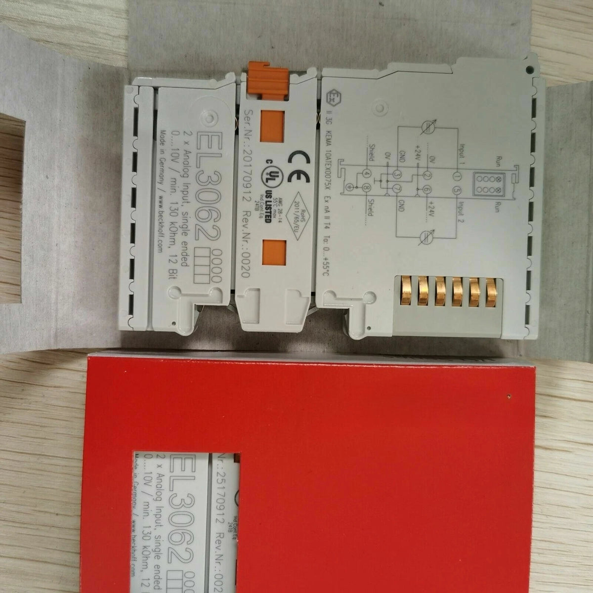 1PCS Compatible Beckhoff EL3062 PLC Module EL 3062