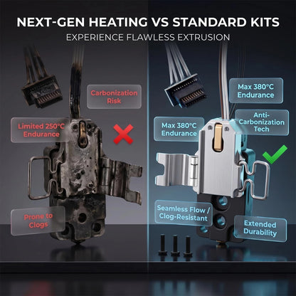 Kuars Gvni Hotend Heating Assembly Replacement Compatible with Bambu Lab A1...