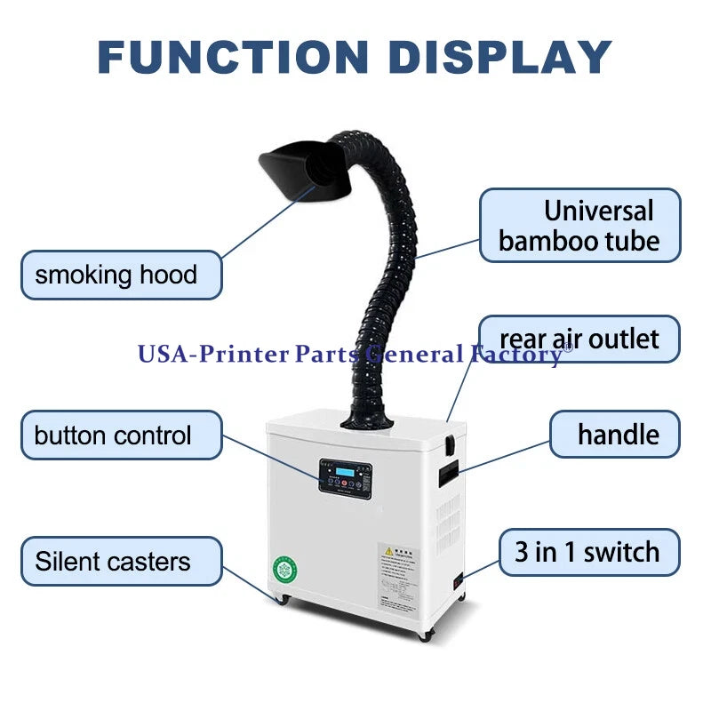 Welding Fume Extractor Welding Extractor Air Purifier Fit For Co2 Fast delivery