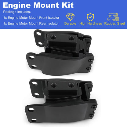 For Harley Davidson Dyna Engine Mount Isolator Set Front Rear 1991-17 FXD FXDWG