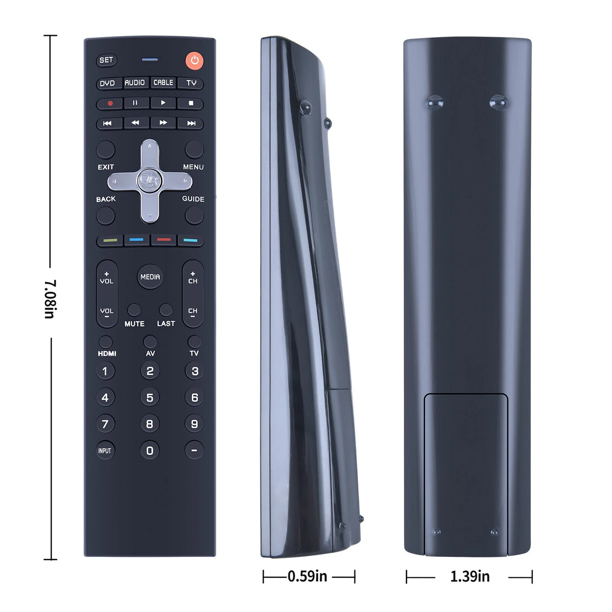 VUR12 Remote Control For Vizio TV M420NV M370NV M320NV M421NV M320NV-CA