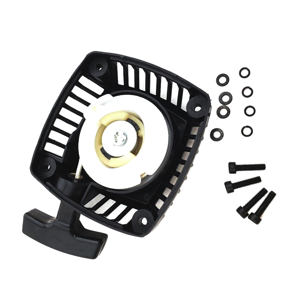 Pull Starter With 4 Screws 4 Locking Washers Adapter For HPI Baja 5B/5T