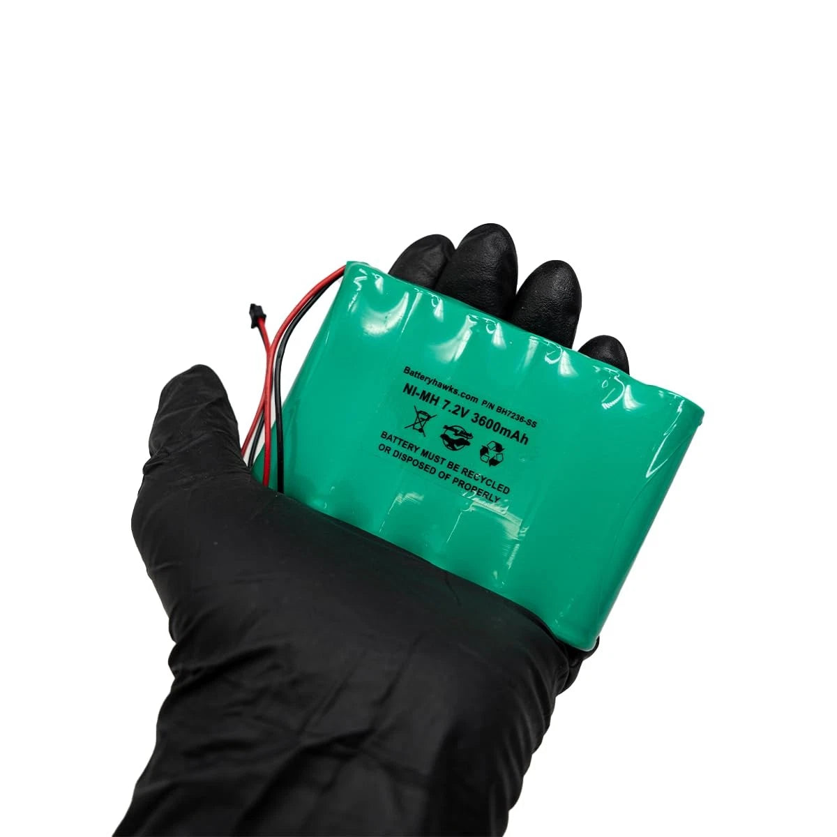 6PH-H-4/3A3600-S-D22 7.2v 3600mAh Ni-MH DSC IMPASSA 9057 Battery Wireless...