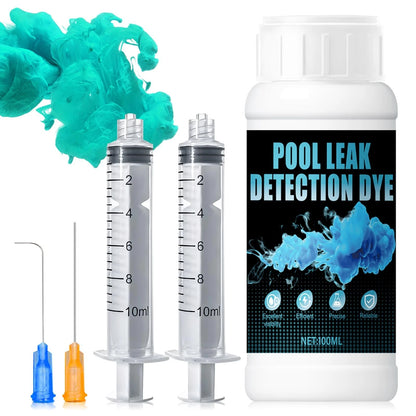 WANJAO Blue Pool Leak Detection Dye Kit, Easily Locate The Point blue