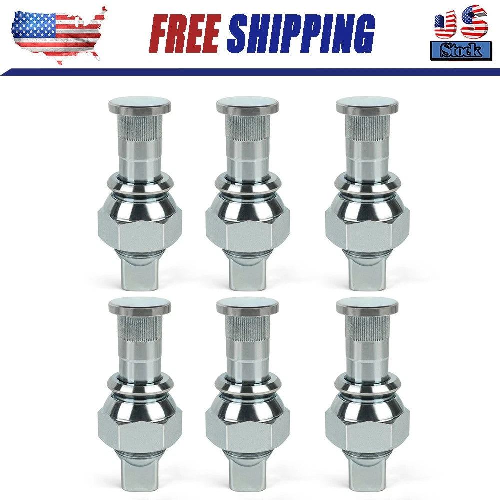 QTY 6-Wheel Nuts & Stud Kit Rear (LH) for ISUZU NPR NPR-HD NQR NRR 8-97147-614-2