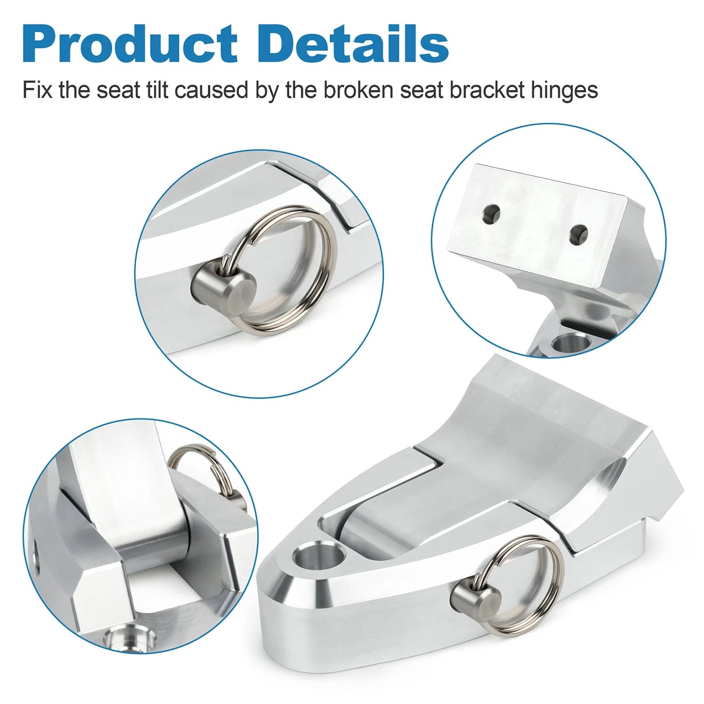 Jet Ski Deck Side Seat Bracket Hinges 11047-3733-8C 1104737338C For Kawasaki