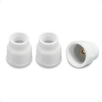 VCFDZCFD #12 Ceramic Cup White TIG Welding fit Torch WP 9/20/25 3pcs