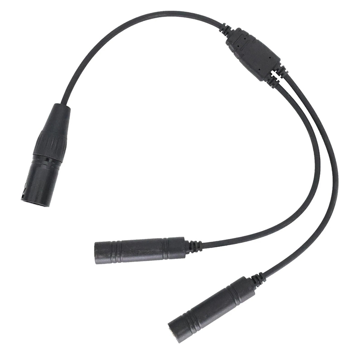 General Ation Dual Plugs Cable Repairing Parts For Airbus 5 Pin XLR Headset