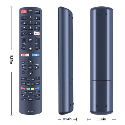 RC311S Remote Control Replace For Quasar 06-531W52-TY01X Q32HST2 Smart LED TV