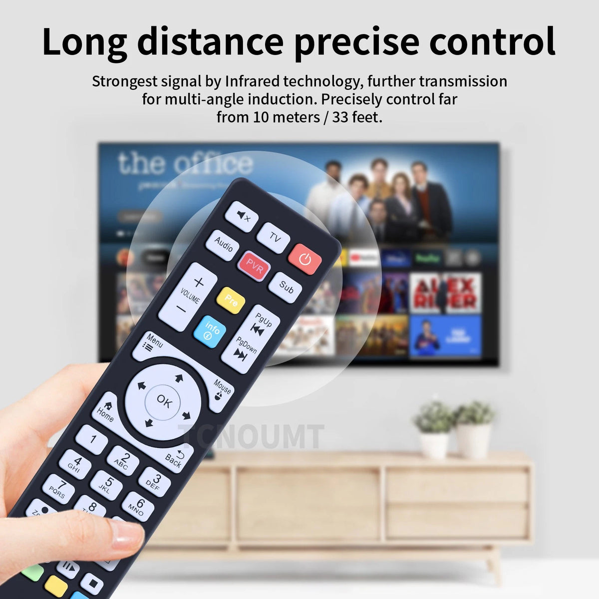 Remote Control For Global Media Plus TV Box Pro