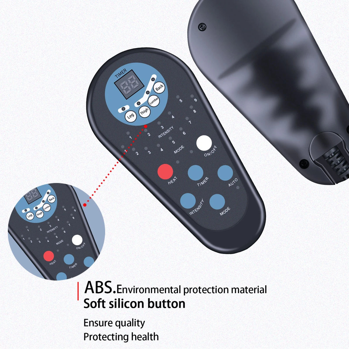 Remote Control For Relaxzen Longstreet Rocker Recliner 8 Pin Female Plug
