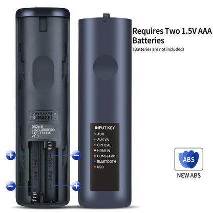 D512e-K Replacement Remote Control For Vizio SoundBar