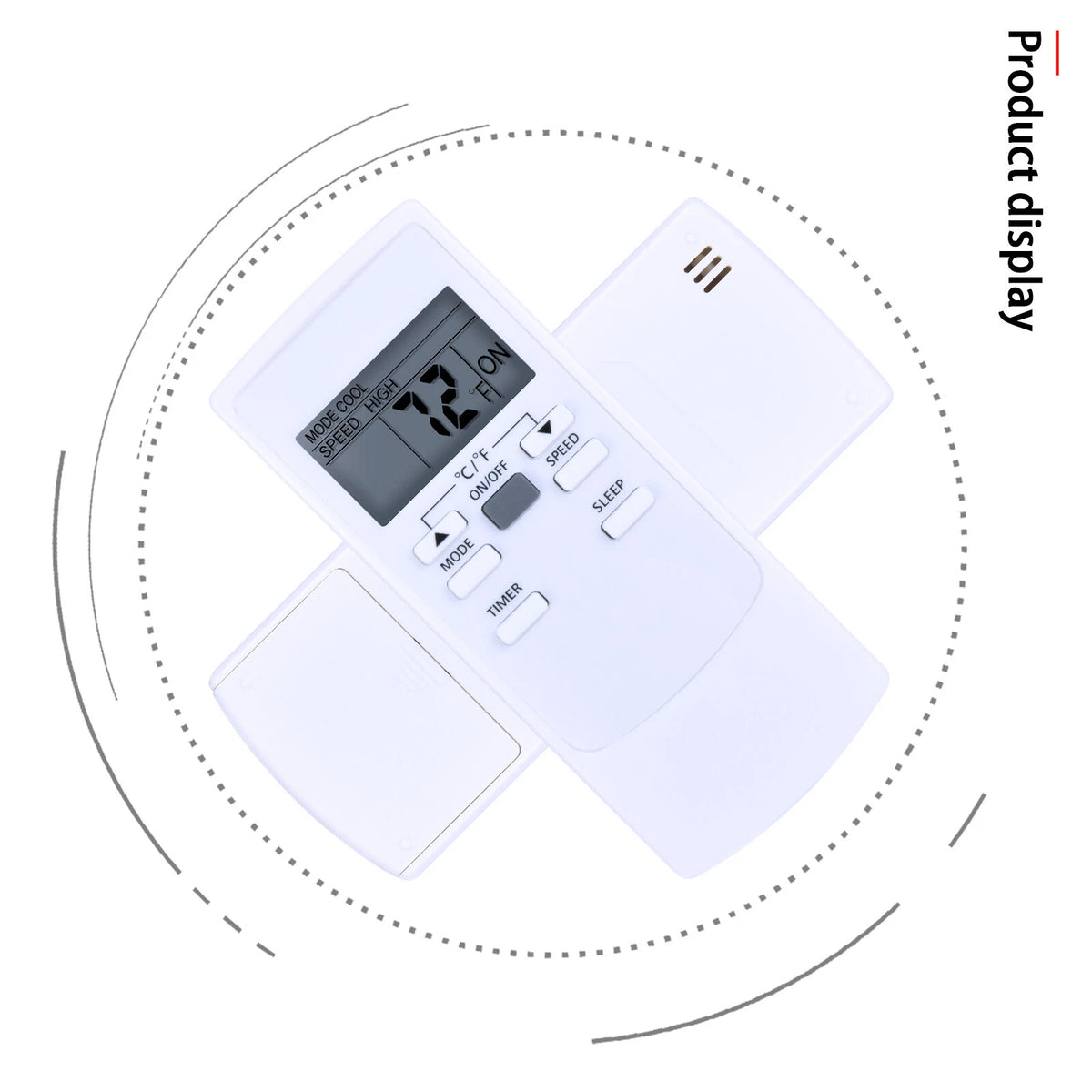 Remote Control For Honeywell HL10CESWB HL10CESWG HL10CESWK HL10CESWW HL12CESWB