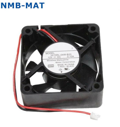 NMB 2410RL-04W-B20 Axial Fan DC 12V 0.10A  60x60x25mm Cooling Fan Ball bearing