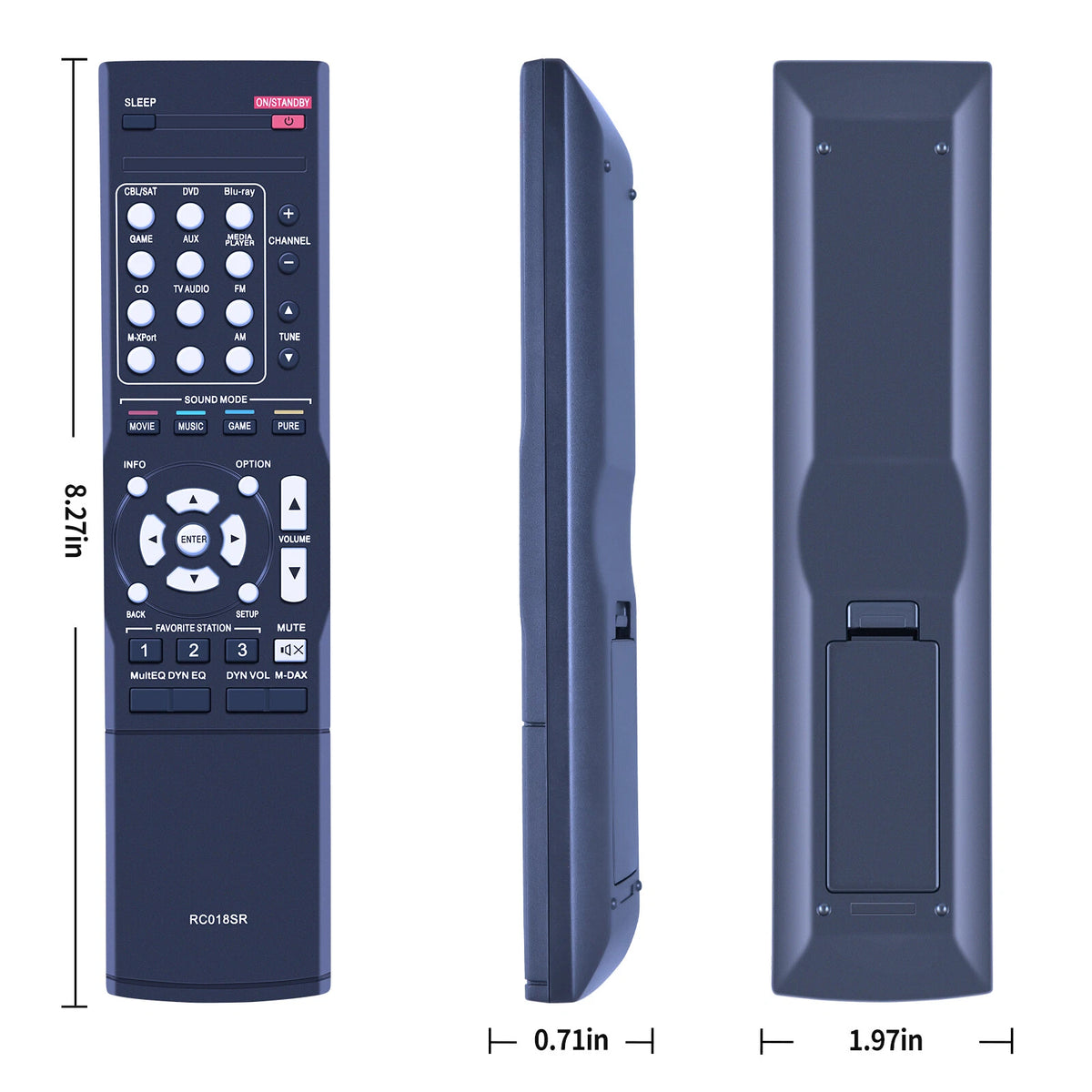 RC018SR Replacement Remote Control For Marantz NR1403 AV Surround Receiver