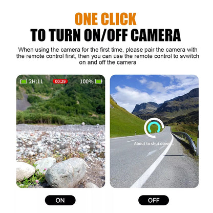 1PC Mini Waterproof Bluetooth Remote Control For GoPro Hero 13/12/11/10/9/MAX