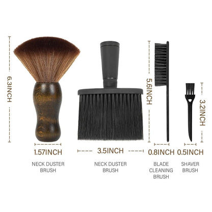12PCS Hair Cutting Comb Set - Barber Combs for 12 PCS Kit Set, Black