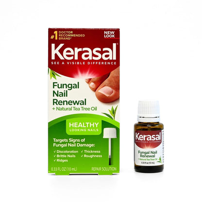 Kerasal Real Nail Repair Solution with Tea Tree Oil 0.33 Fl Oz (Pack of 1)