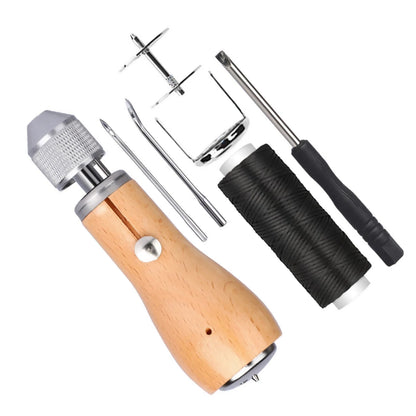 Sewing Awl Tools Kit Leather Sail & Canvas Repair DIY Handmade Accessories E
