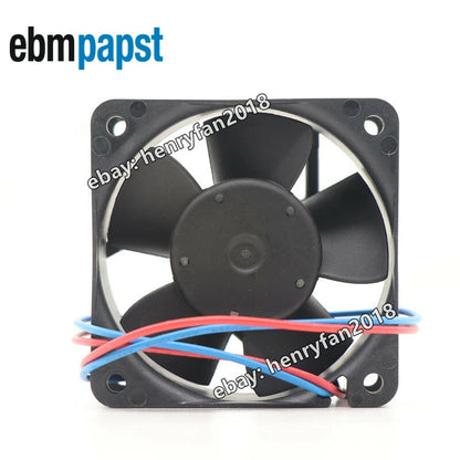 Ebm papst 614NN Axial Fan DC 24V 75mA 1.8W 60x60x25MM 40m3/h 35dBA Cooling Fan