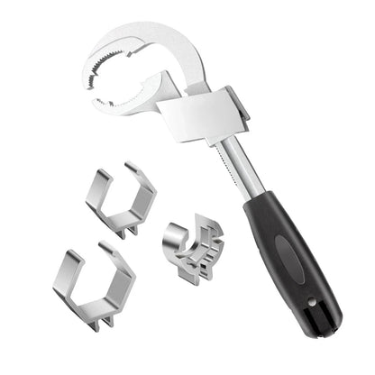 Multi-Function Adjustable Basin Wrench 27-80mm Range For Faucet Shower Repair