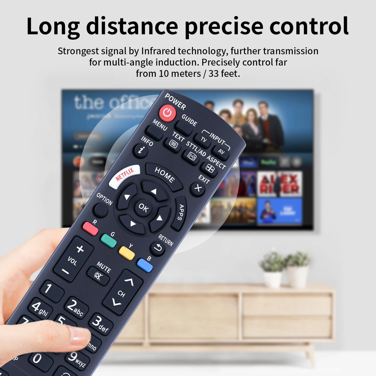 N2QAYB001133 Remote Control For Panasonic LCD TV TH-43EX600A TH-49EX600A