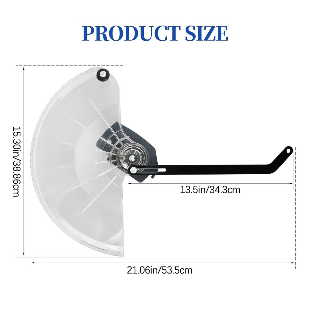 12" Miter Saw Blade Guard for Ryobi TSS121, TSS121T, TSS120 - Safety Clear