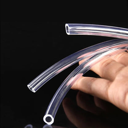 NICOLEKAY 20 Feet PVC- 3/16" ID Clear Vinyl Tubing Food Grade