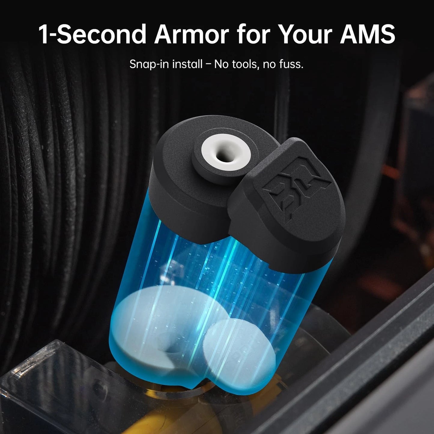 BIQU 4Pcs Panda AMS Guard, High-Hardness Ceramic Inlet for Bambu-Lab AMS...