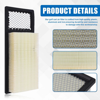 72368G01 Golf Cart Air Filter Compatible with EZGO Medalist TXT