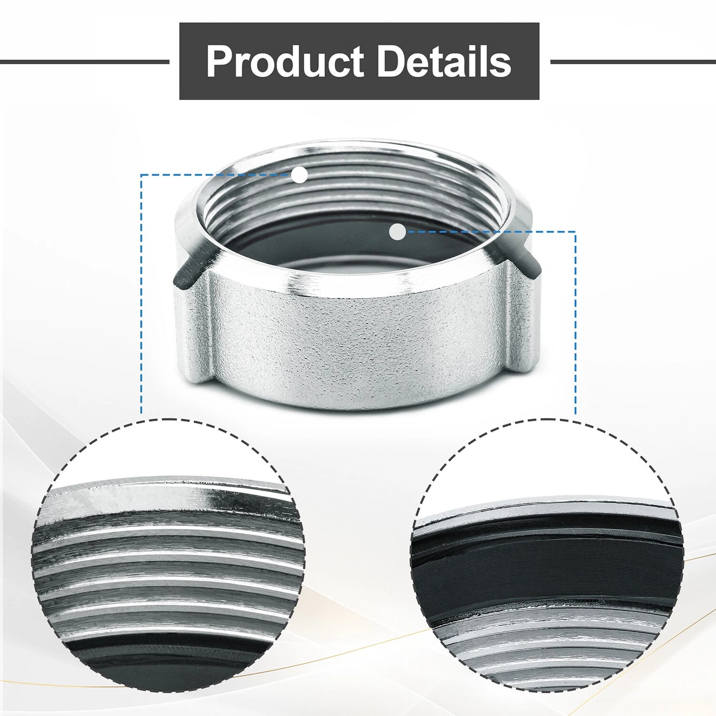 Propeller Nut Compatible with DPS & DPS-A Drives Replacement Volvo Penta 3851569