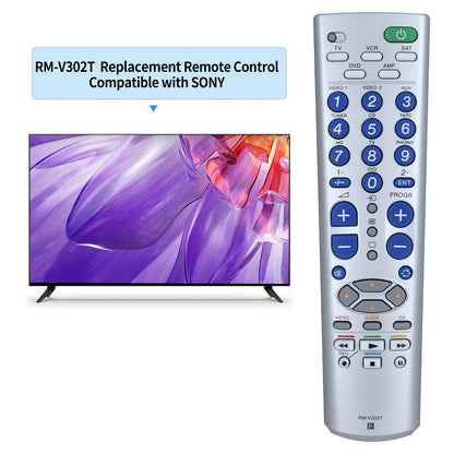 For Sony RM-V302T Universal Remote Control TV, DVD, SAT, VCR, RCVR