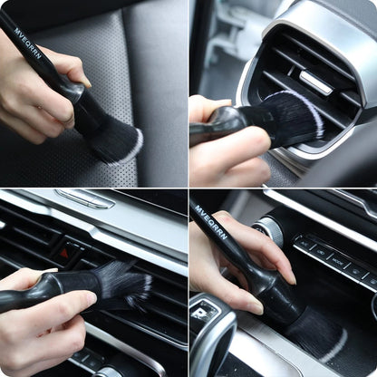 MVEQRRN 6 Pcs Car Detailing Brush 6pcs car detailing brush set (AS PICTURES)