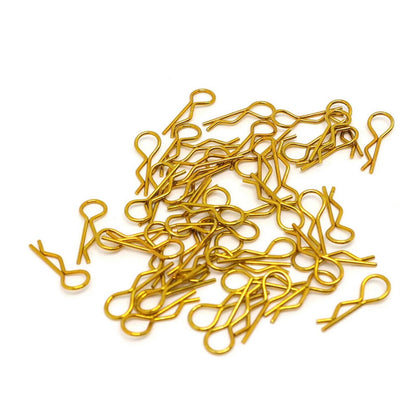 180Pcs 1/10 1/12 On-Road RC Car Body Shell R Shape Clips DIY Metal Pin Neddles