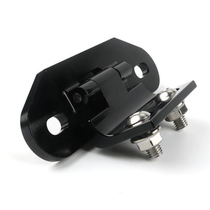 Billet Aluminum Rear Hatch Hinges Black Pair For 1982-1992 Camaro/Firebird