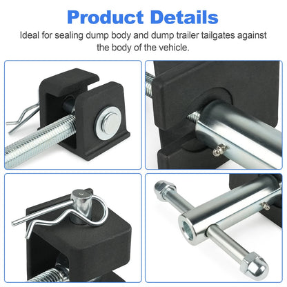 Steel Tailgate Latch Assembly with Forged Steel Brackets, Replaces TGL3410ST