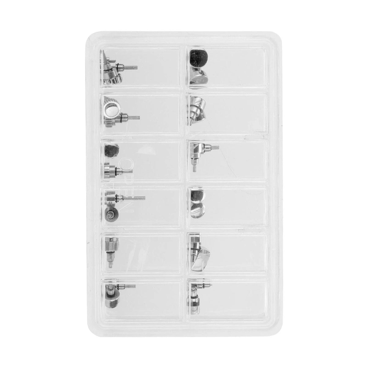 24Pcs Replacement Stainless Steel Watch Push Press Button Assortment Watchmaker
