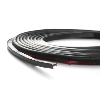 Front/Rear Lip Spoiler Rubber Molding Strip Trim Black Tape 08F03-SHJ-1100D