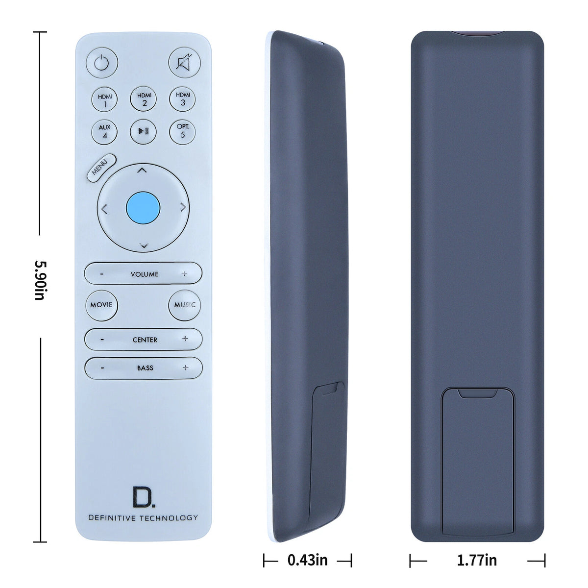 Replace Remote Control Fit for Definitive Technology SoloCinema Sound Bar System